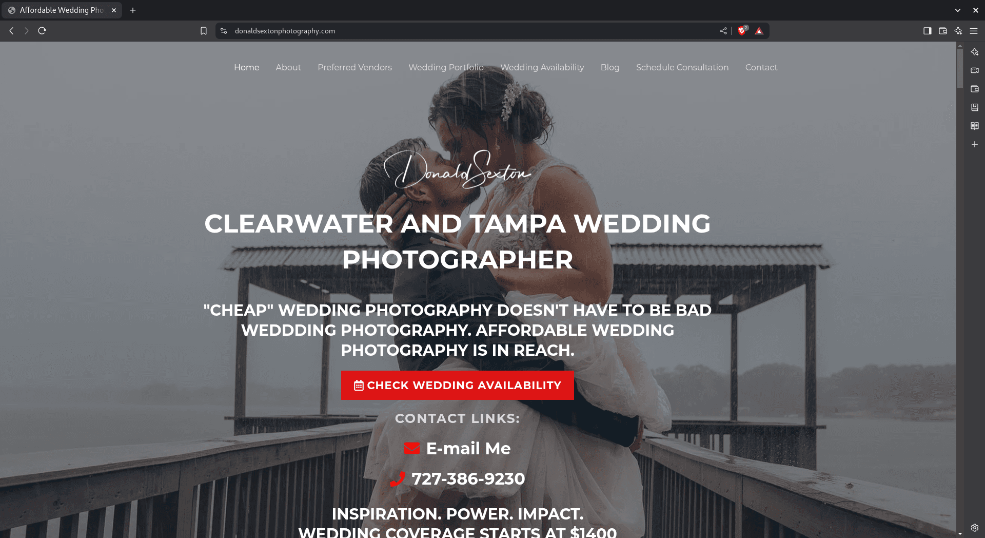 Professional Wordpress Site